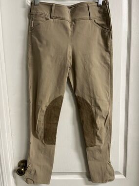 The Tailored Sportsman Khaki/Tan Ankle Riding Breeches